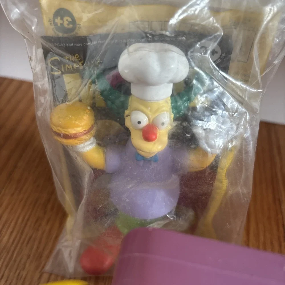 Vintage‎ 1990 Lot of 8 The Simpsons Toys found Lisa see last photos